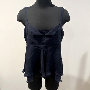 Cinq a Sept sleeves blouse size L